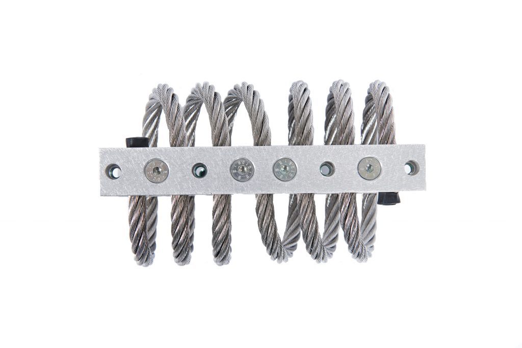 Full Helical Wire Rope Isolator